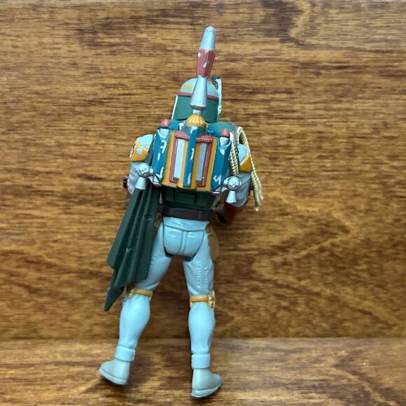 STAR WARS Vintage 1995 Boba Fett Power of the Force Figure - Picture 3 of 3